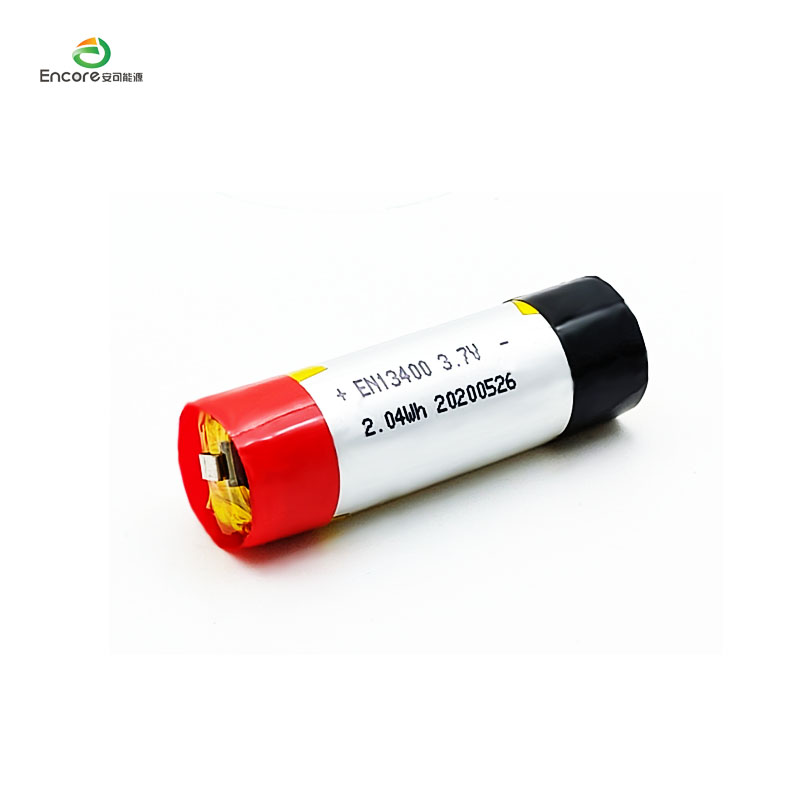 Baterai lipo 13400 silinder 550mah