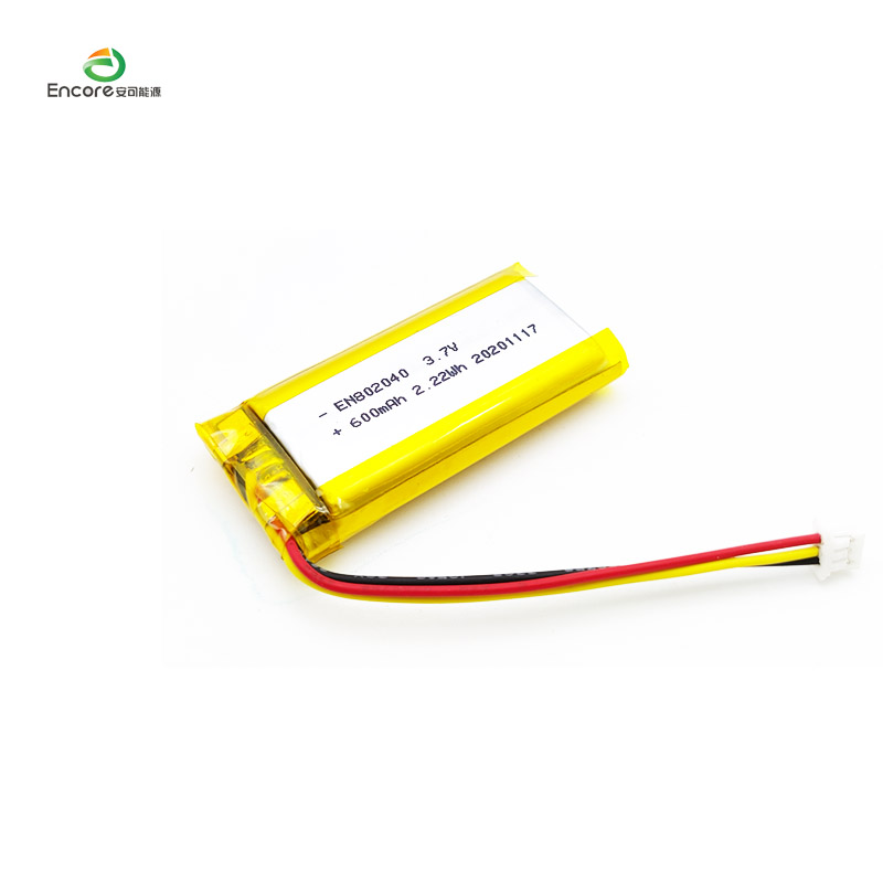 Baterai Li Ion 3.7v 600mah 2.22wh