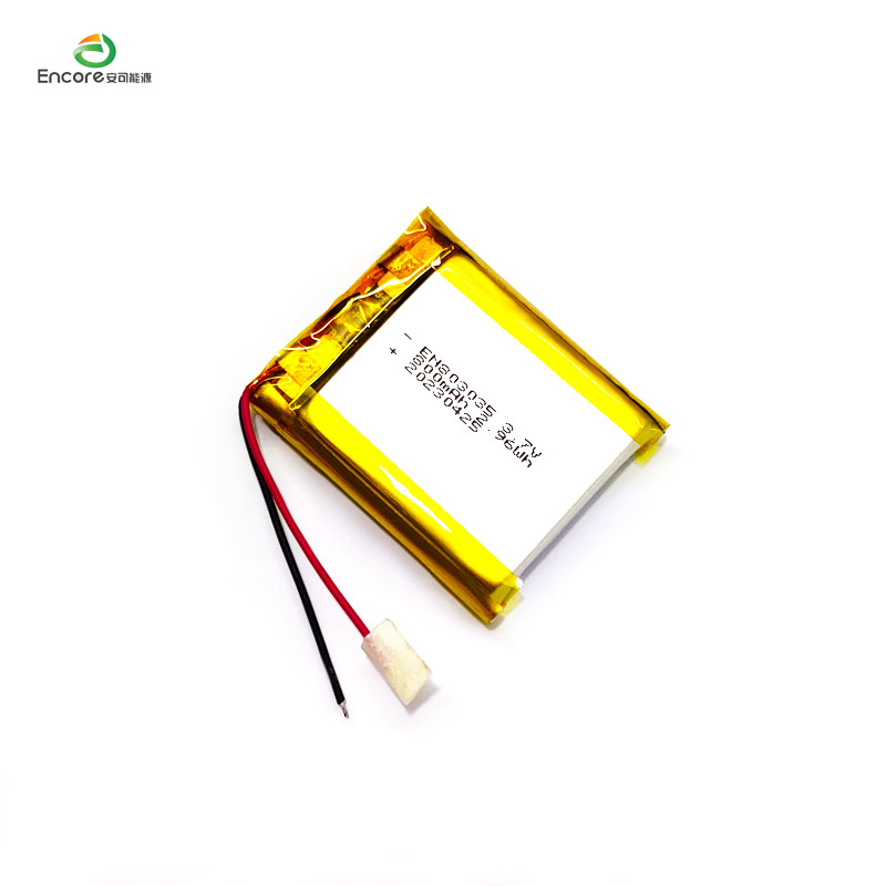 3.7V lithium ion baterai 600mAh untuk jam tangan pintar