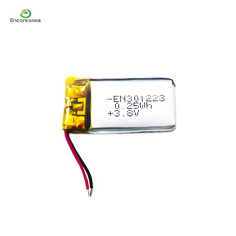 Baterai lipo 301223 0,25wh