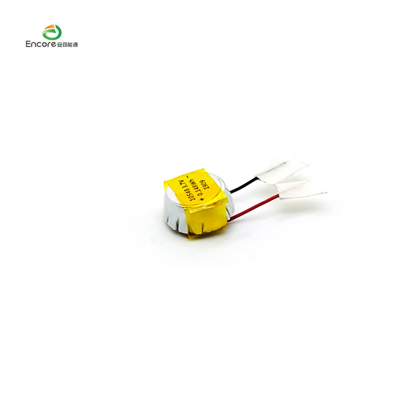 Tombol Li Ion Sel Tombol 3.7v 40mah